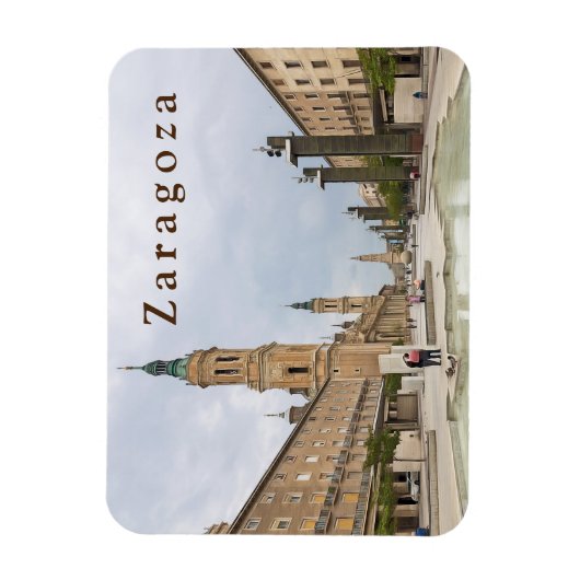 Zaragoza. #14. magnet (Vertikal)