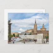 Zaragoza. 21. postkarte (Vorne/Hinten)