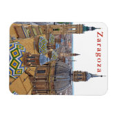 Zaragoza. Die Kathedrale der Gottesmutter der Säul Magnet (Horizontal)