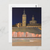 Zaragoza Fossilienmuseum Postkarte (Vorne/Hinten)