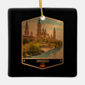 Zaragoza Keramikornament (Vorderseite)