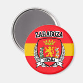 Zaragoza Magnet (Vorderseite/Rückseite)