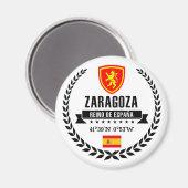 Zaragoza Magnet (Vorderseite/Rückseite)