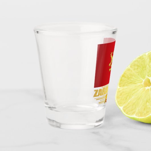 Zaragoza Schnapsglas (Links)