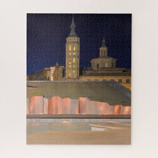 Zaragoza Spain Jigsaw Puzzle (Vertikal)
