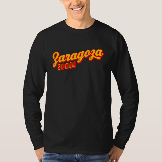 Zaragoza Spain T-Shirt (Vorderseite)