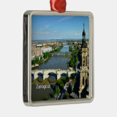 Zaragoza, Spanien, landschaftliches Foto, Ornament Aus Metall (Rechts)