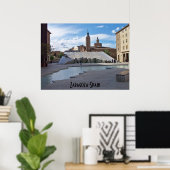 Zaragoza-Spanien Poster (Heimbüro)