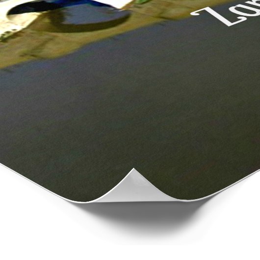 Zaragoza, Spanien Poster (Ecke)