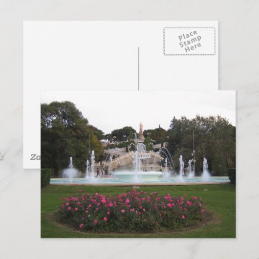 Zaragoza, Spanien Postkarte (Vorne/Hinten)