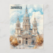 Zaragoza Spanien Postkarte (Vorderseite)