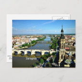 Zaragoza, Spanien Postkarte (Vorne/Hinten)