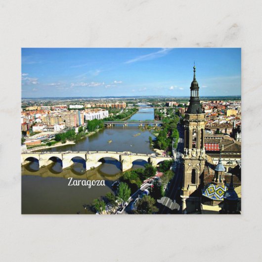 Zaragoza, Spanien Postkarte (Vorderseite)
