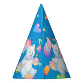 Zarah the Dancing Polar Bear, Paper Party Hats Partyhütchen (Rückseite)