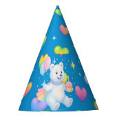 Zarah the Dancing Polar Bear, Paper Party Hats Partyhütchen (Vorderseite)