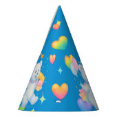 Zarah the Dancing Polar Bear, Paper Party Hats Partyhütchen (Links)