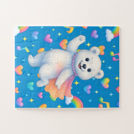Zarah the Dancing Polar Bear Puzzle (Horizontal)