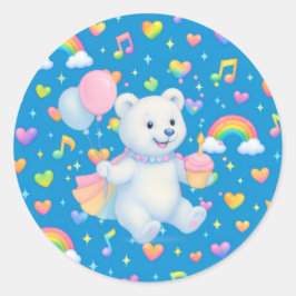 Zarah the Dancing Polar Bear • stickers