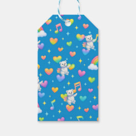 Zarah the Dancing Polar Bear | Wrapping Paper Geschenkanhänger