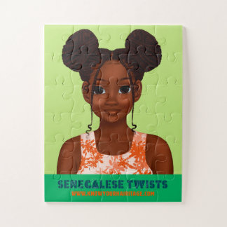 Zaras Wash Day-Senegalese Drehungen Puzzle11X14 30 Puzzle