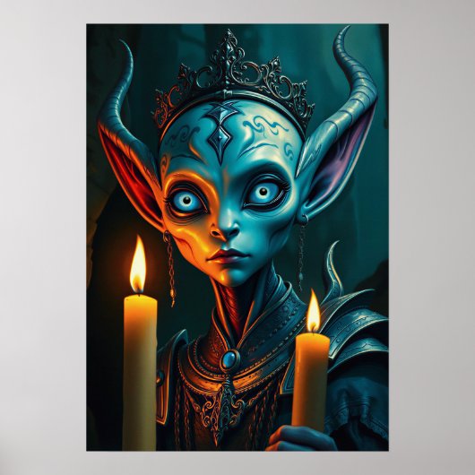 Zarathos der Flammenritualist - Dark Fantasy Poster (Vorne)
