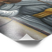 Zarathustra vor dem Gericht von König Vishtaspa Fotodruck (Ecke)