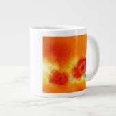 ...zarathustras Blume...Kunst von Jutta Gabriel... Jumbo-Tasse (Vorderseite Rechts)