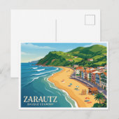 Zarautz Spanien Postkarte (Vorne/Hinten)