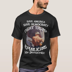 Zaren Rue Lügner Trump GOP Kongress Demokratische  T-Shirt