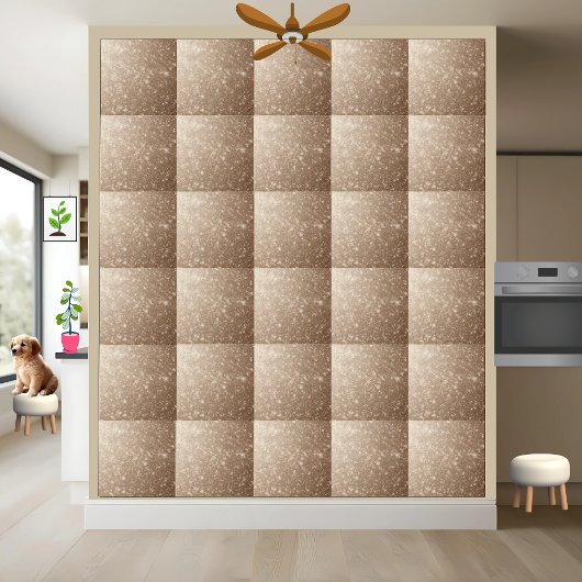 Zarge beige Glitzer Fußboden Wand Keramik Tile Fliese