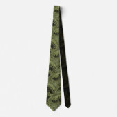 Zarge Palm Blätter Muster Green ID831 Krawatte (Vorderseite)