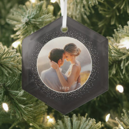 Zarge Rahmen Custom Foto Weihnachtsdekoration Ornament Aus Glas