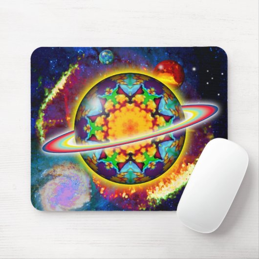 Zargon Orbz Kaleid Mouse Pad Mousepad (Mit Mouse)