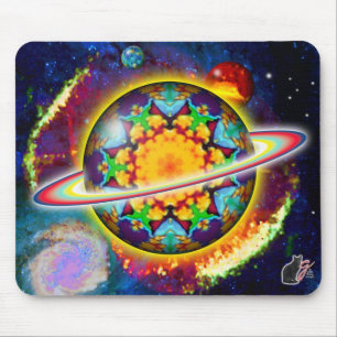 Zargon Orbz Kaleid Mouse Pad Mousepad