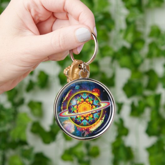 Zargon Orbz Kaleid Schlüsselanhänger (Hand)