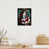 Zaria Tribal Aztec Mesoamerica Angel Poster (Küche)