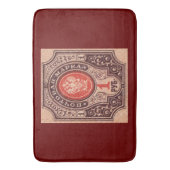 Zarist Russland Postage Badematte (Vorderseite Vertikal)