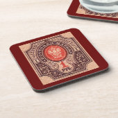 Zarist Russland Postage Getränkeuntersetzer (Linke Seite)