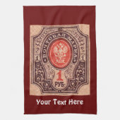 Zarist Russland Postage Küchentuch (Vertikal)