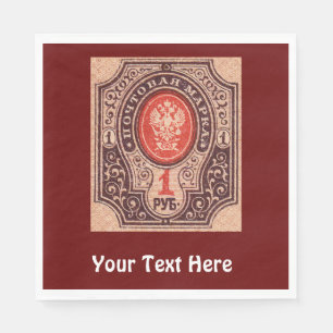 Zarist Russland Postage Serviette