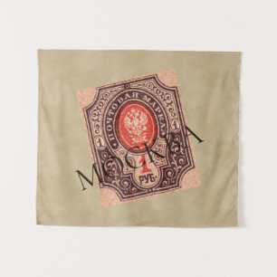 Zarist Russland Postage Wandteppich