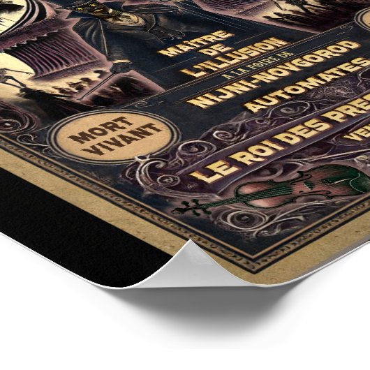 Zariya Hollow Ghost in einem Poster des Opernhause (Ecke)