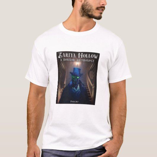 Zariya Hollow, Logo, weißes Shirt (Vorderseite)
