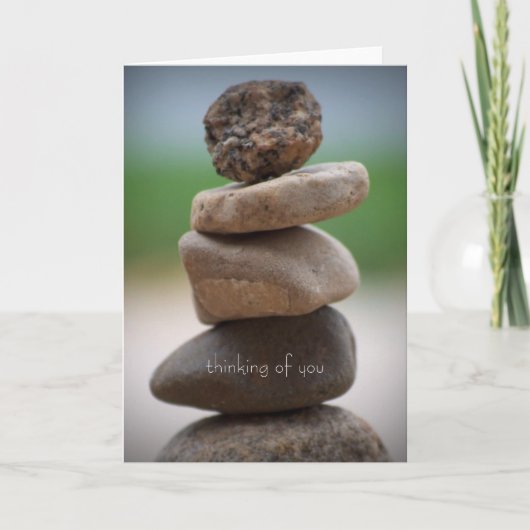 zart ... denken Sie an Sie Karte (Vorderseite)