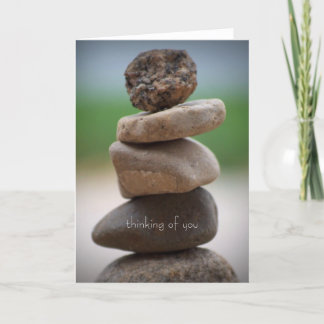 zart ... denken Sie an Sie Karte