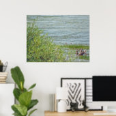 Zarte Bewegung Poster (Heimbüro)