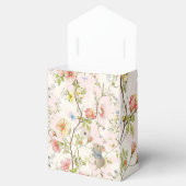 zarte Blume und Blätter im chinesischen Stil Geschenkschachtel (Geöffnet)