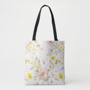 zarte Blumen mit einem Schmetterling im chinesisch Tasche