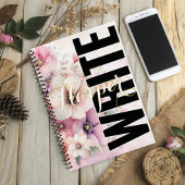 Zarte Blush Florals Notizblock