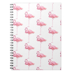 Zarte Flamingo-Serie Design 1 Notizblock